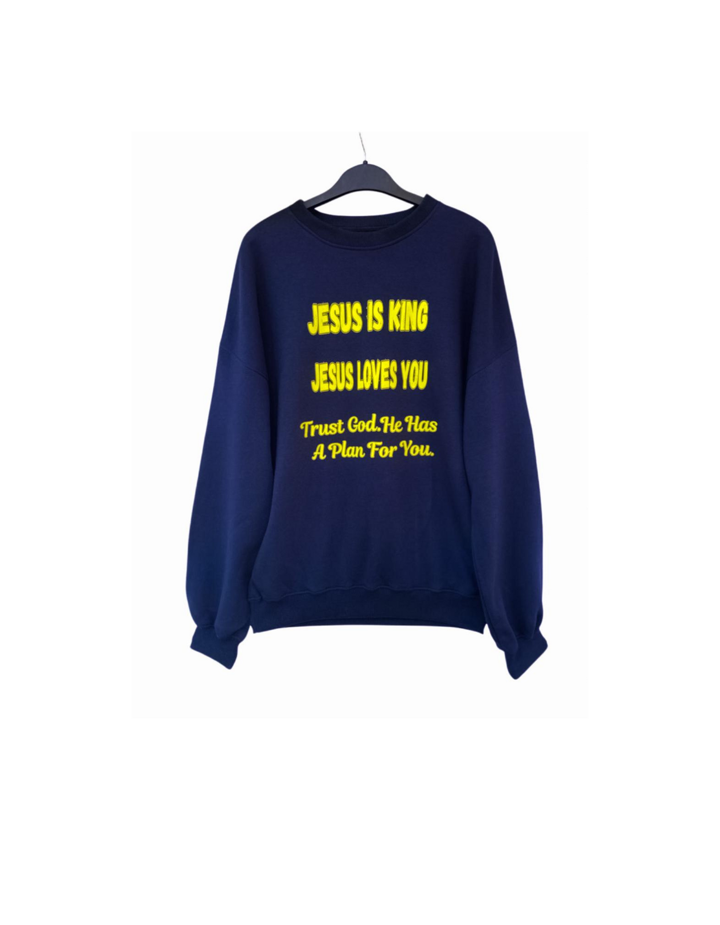 "Jesus Is King" sweatshirt