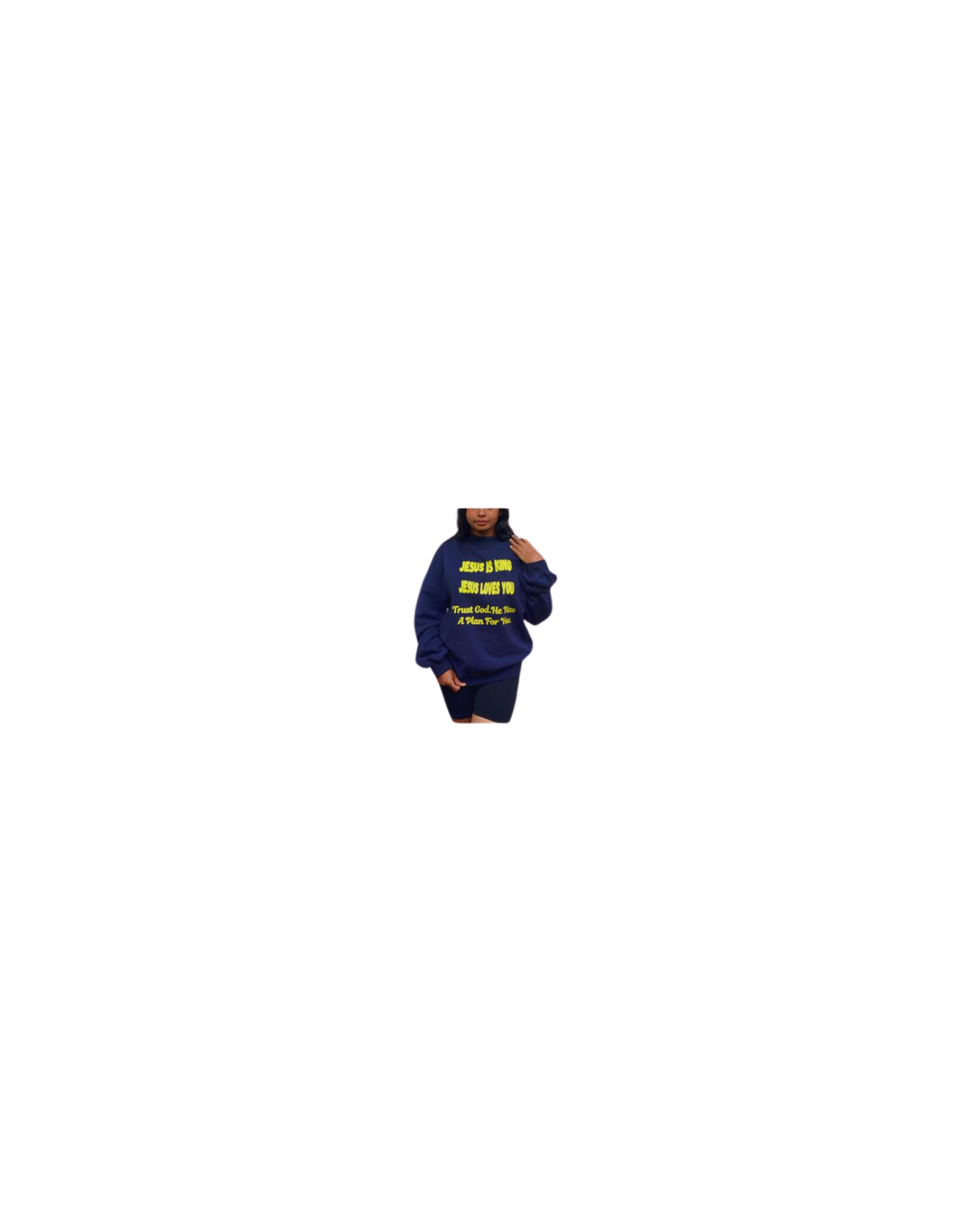 "Jesus Is King" sweatshirt